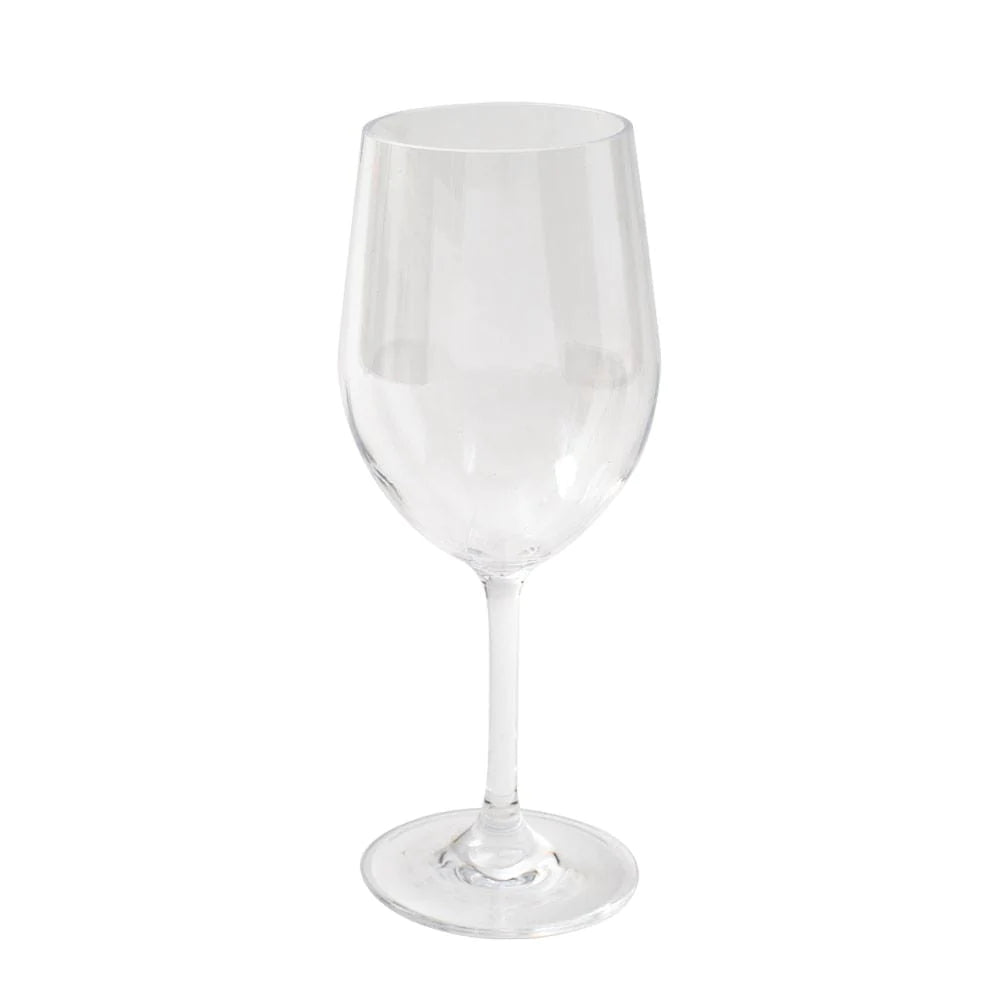 Acrylic White Wine Glass