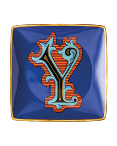 Versace Alphabet Canape Dish - Y