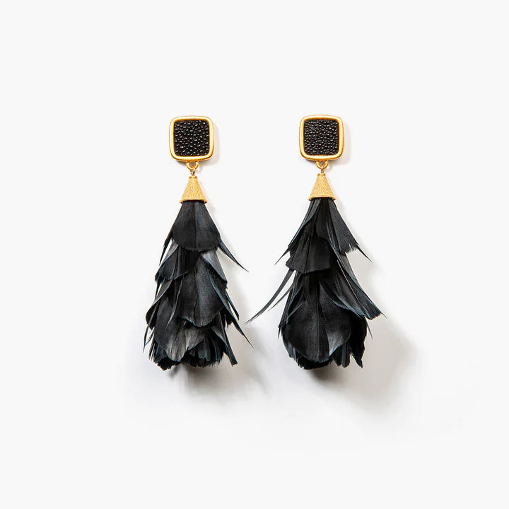 PARADES stingray STATEMENT EARRING